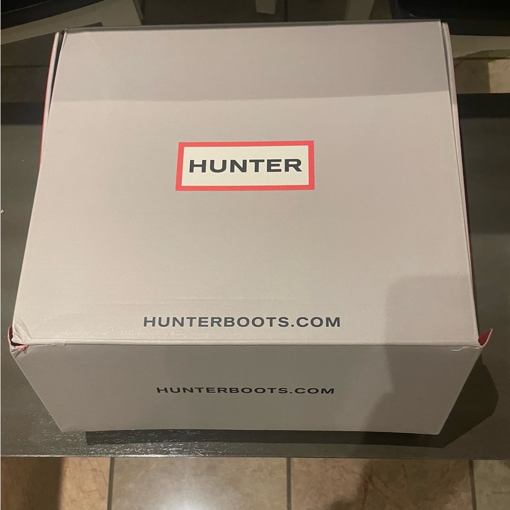 Brand new Black Hunter boots